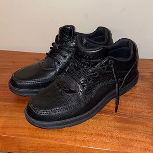 Rockport black leather sneaker